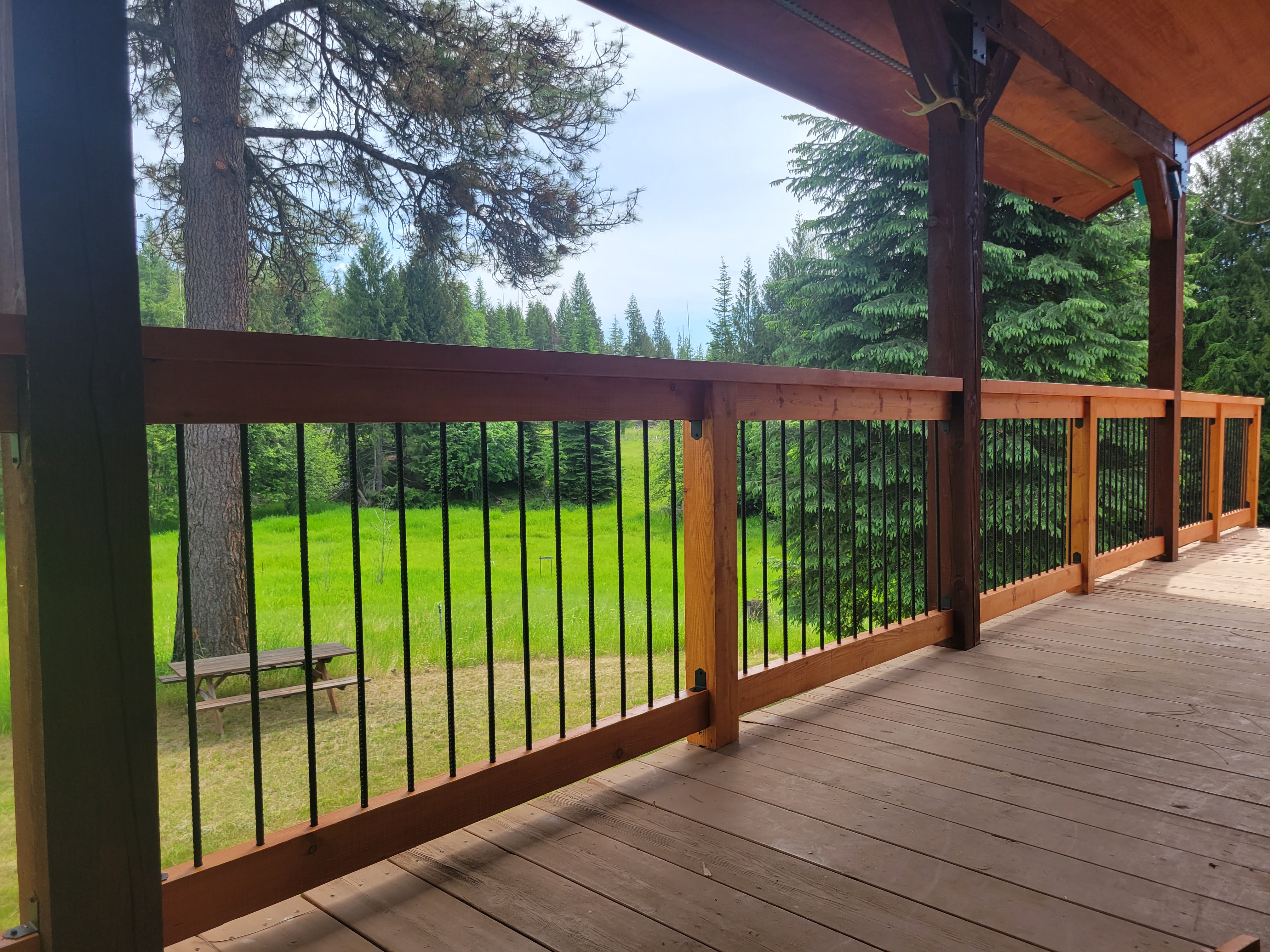 Exterior Railing – Woods To Valley