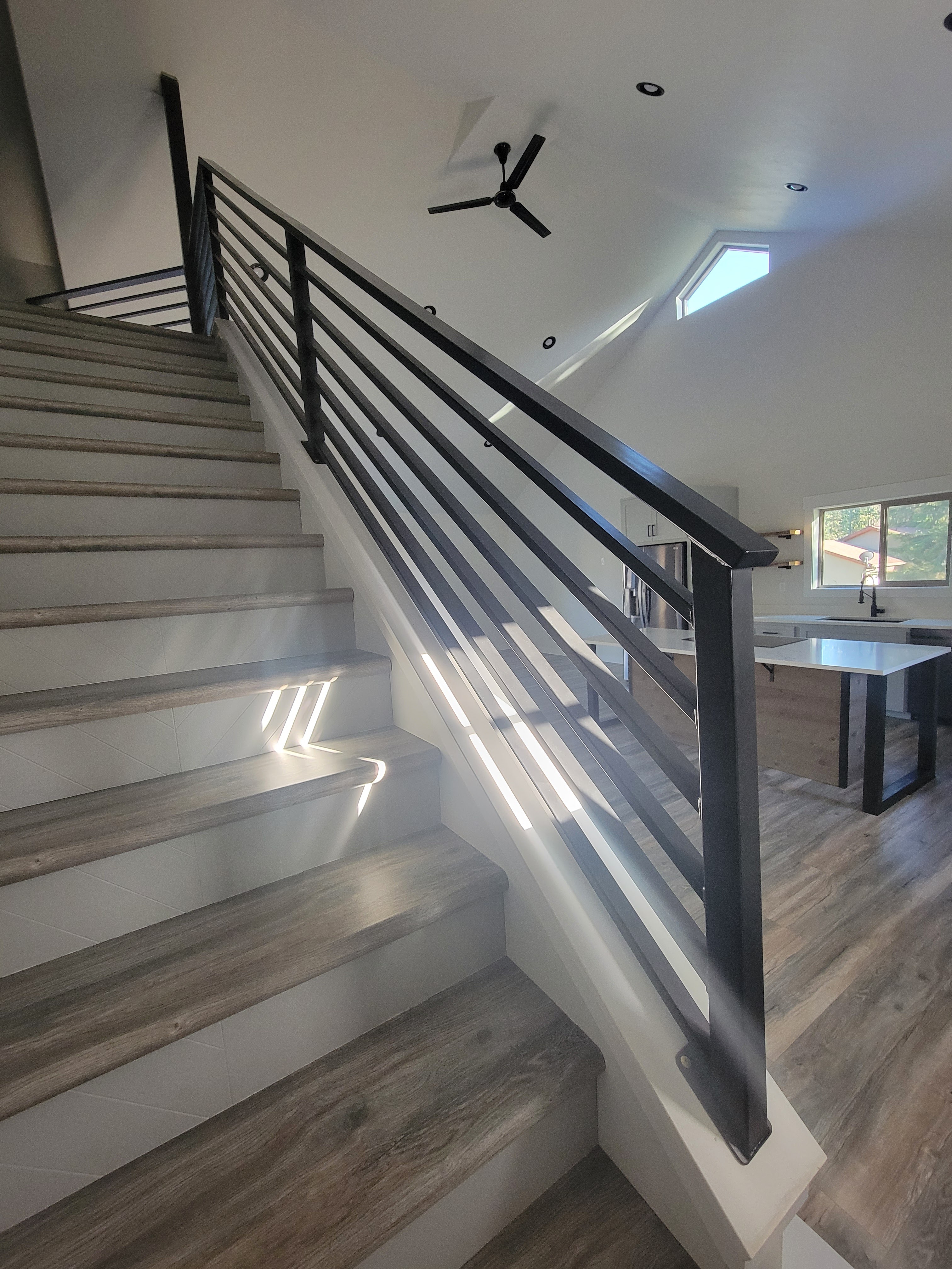 Custom Colred Century Railing Custom Railing – Woods To Valley