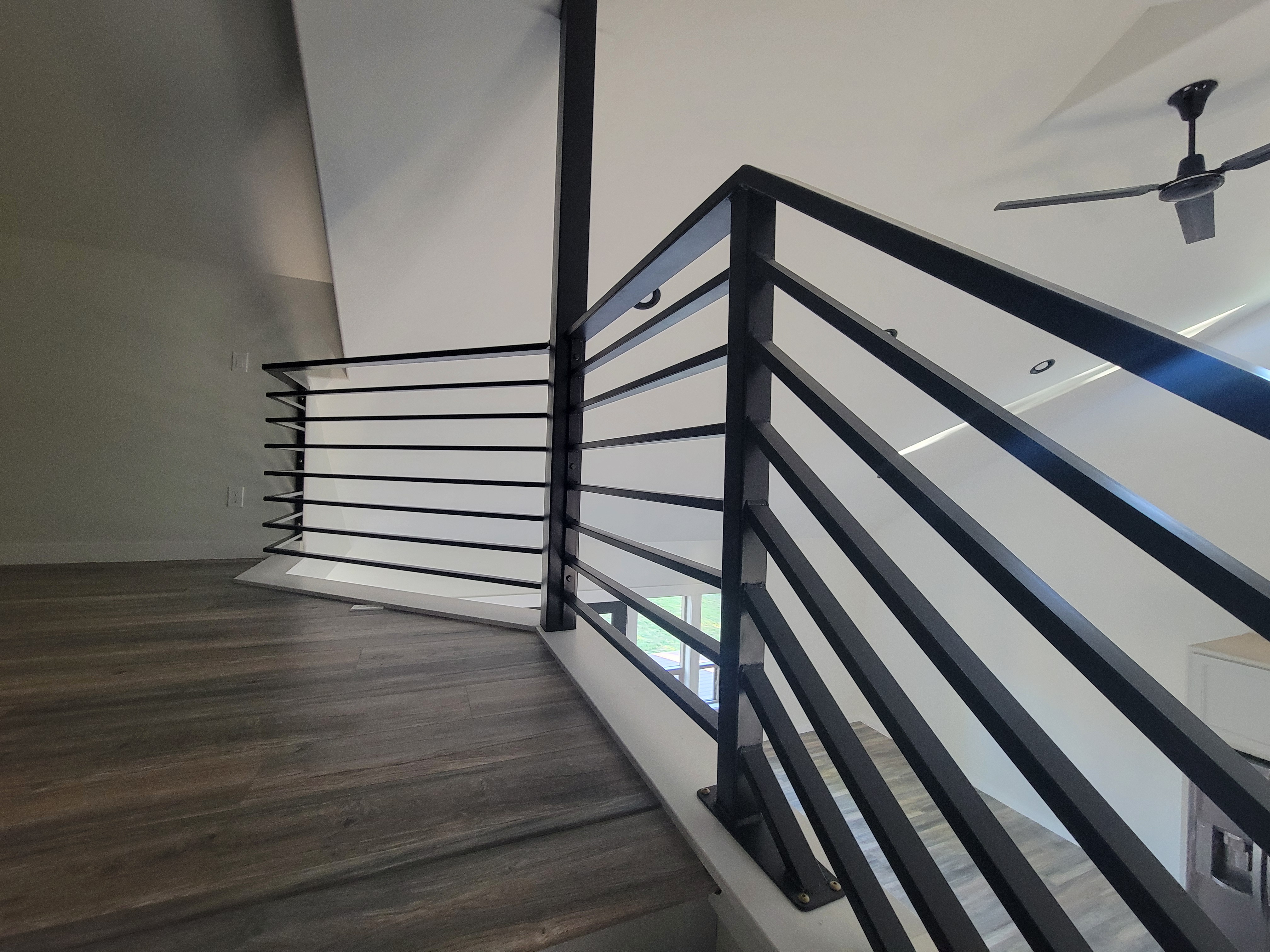 Custom Colred Century Railing Custom Railing – Woods To Valley